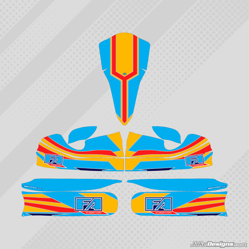 Kit adesivi kart completo - adesivi,