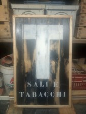 Insegna sali tabacchi - sali, e