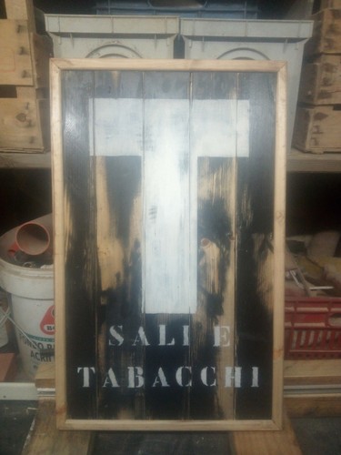 Insegna sali tabacchi - sali, e