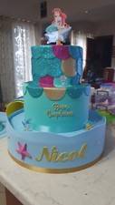Torta finta Ariel Sirenetta
