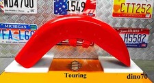 Harley Davidson parafango anteriore originale x modelli Touring Scarlet Red FLHX