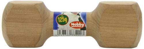Nobby manubrio legno 125 - nobby,