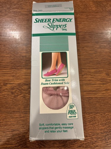 Pantofole vintage nuove - , sheer