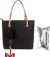 Wine tote bag with hidden