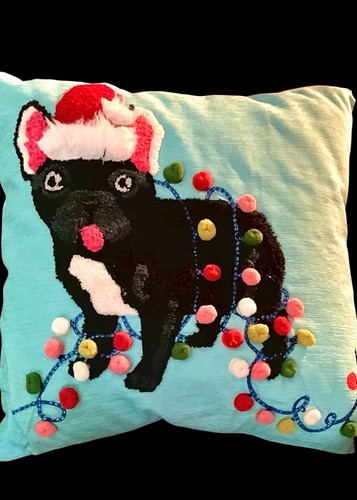 Black boxer puppy christmas - boxer,