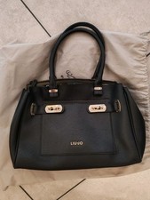 Borsa Liu-jo Nera Pelle Usata Con Dust Bag Donna Liujo Black 