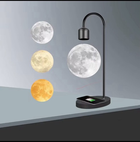 Lampada luna levitante con - luna,