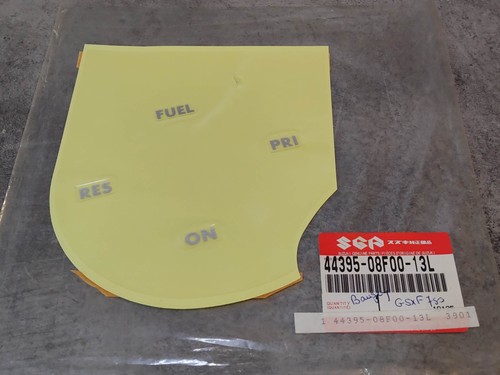 Sticker robinet essence