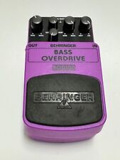 BEHRINGER BOD100 BASS OVERDRIVE / Pedale per chitarra distorto