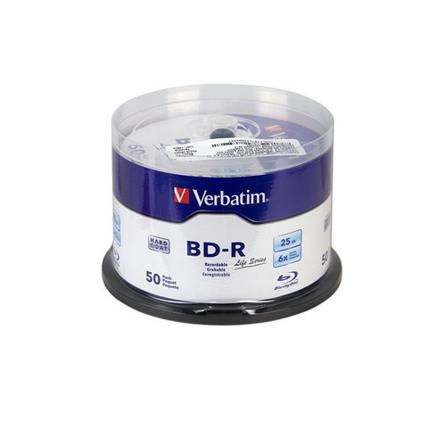 Pezzi verbatim blu ray - 50, blu-ray