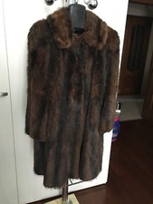 Giaccone Pelliccia Visone Originale altezza cm 100 spalle cm 50