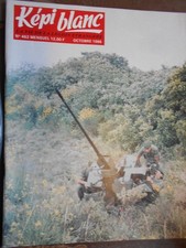 kepi blanc 462 octobre 1986 vie de la legion etranger legione straniera aa.vv. 