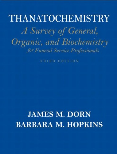 Thanatochemistry survey of - thanatochemistry:, a