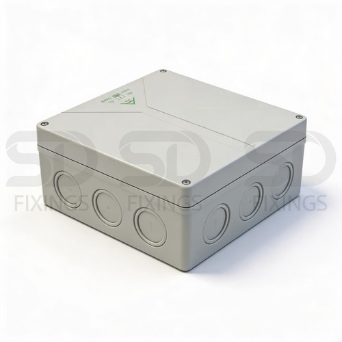 Scatola pvc grigio stampato - grigio,
