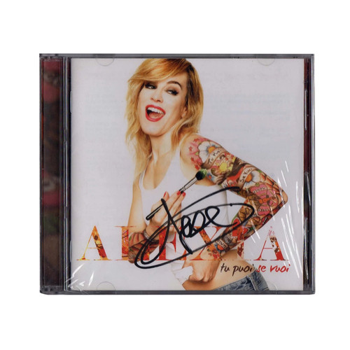 Alexia signed album - alexia, cd