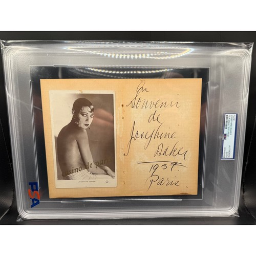 Raro autografo parigi 1934 - autografo,