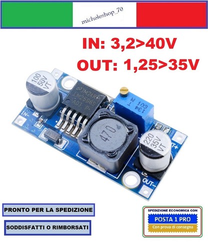 Lm2596 riduttore tensione - lm2596, di