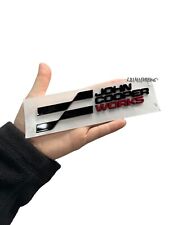 Distintivo originale OEM MINI nuovo stile John Cooper Works posteriore JCW 51145B360C F56 F66