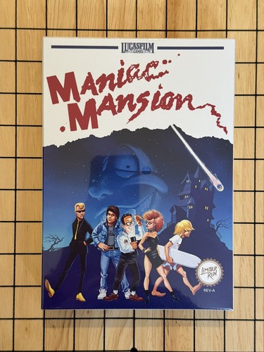 Maniac mansion nintendo nes - mansion,