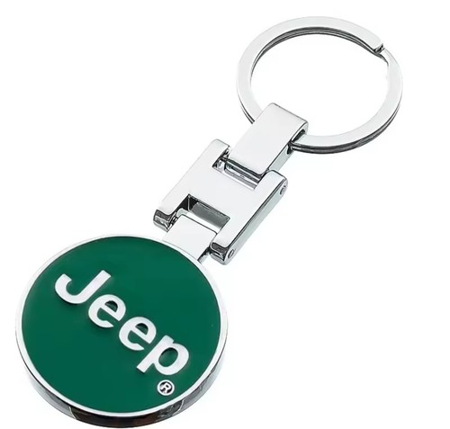 Portachiavi jeep metallo - jeep, in