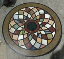 Tavolino 2' Marmo Nero Caffè