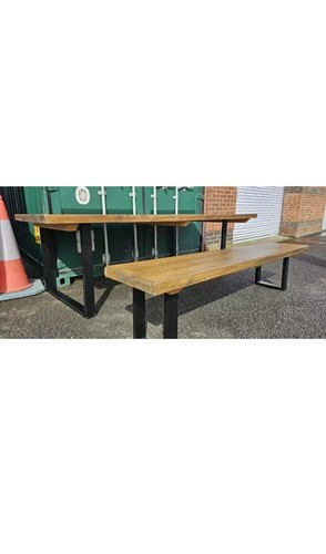 Tavolo panca legno - e, in