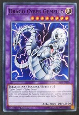 DRAGO CYBER GEMELLO  in Italiano  LED3-IT018 Comune YUGIOH