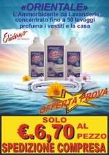 ERIDANO 12 AMMORBIDENTE CONCENTRATO DA LAVANDERIA PROFESSIONALE "ORIENTALE"