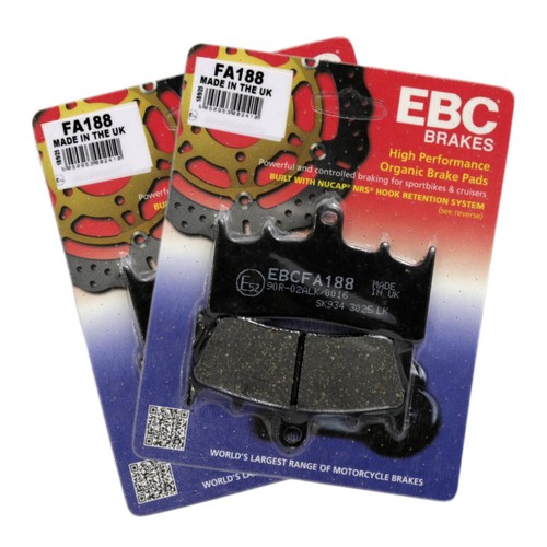 Pastiglie freno organiche ebc - organiche,