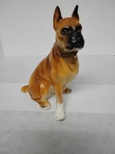 Vintage Porcelain Boxer Dog