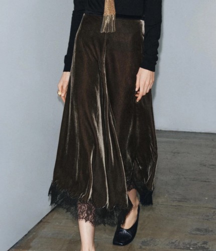Zara collection gonna velluto - gonna,