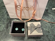 Stroili Oro Orecchini a lobo Lady Sweet Acciaio Quadrifoglio