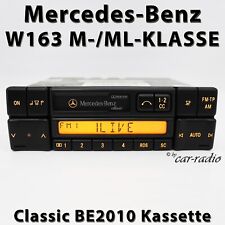Radio a cassette originale Mercedes W163 Classic BE2010 Becker M ML classe CC
