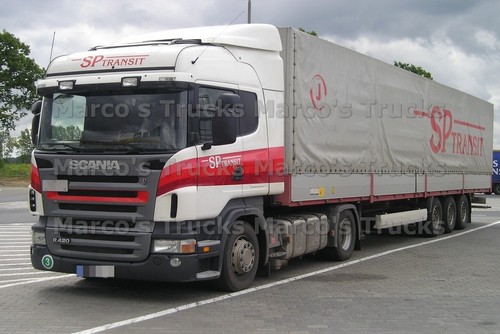 Foto camion scania r420 telone - scania,