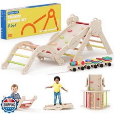 COSYLAND Pikler Triangle Set -