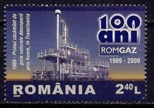 Romania 2009 Gas Energia Petrolio Pozzo Benzina Trivellazione Industria Business MNH