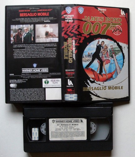 Vhs 007 bersaglio mobile - 007,