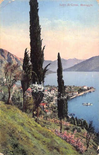 Italia 1910 menaggio lago - lago, di