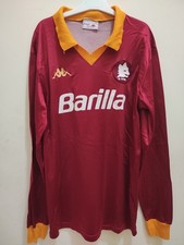 Maglia roma matchworn - as, 1985