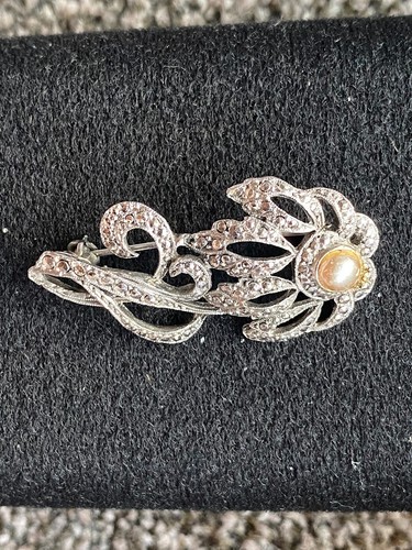 Spilla marcasite vintage