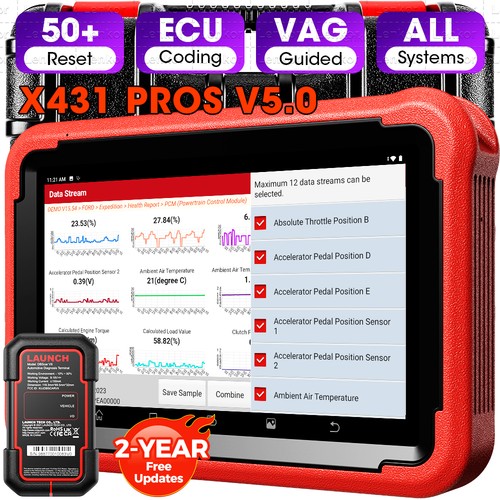 2026 launch x431 - pros, v5.0