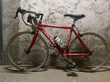 OLMO - Bici corsa ragazzo ruota 22 pollici colore rosso 9x2 velocità