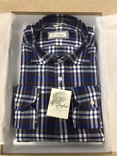 Camicia inglese nuova con - camicia, g.