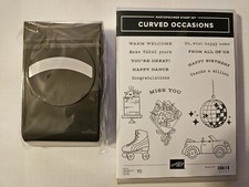 Stampin Up! OCCASIONI CURVE E Striscione di Coordinamento PUNCH Disco Ball Ritirato NUOVO