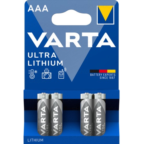 Varta ultra lithium - lithium, pile