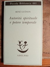 Autorità spirituale e potere