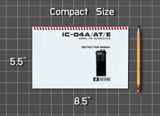 Icom IC -04A/AT/E — Manuale