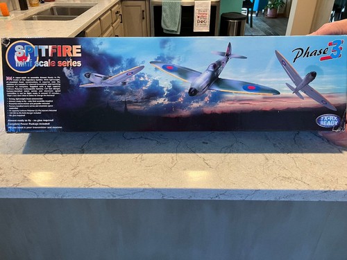 Phase spitfire warbird - spitfire, rc