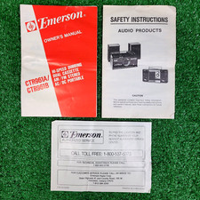 Emerson ctr961a ctr961b - emerson,