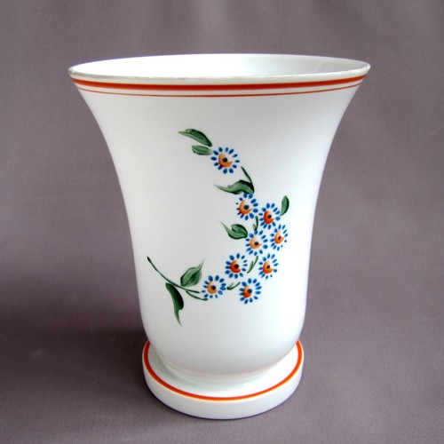 Vase opaline fine décor - vase,